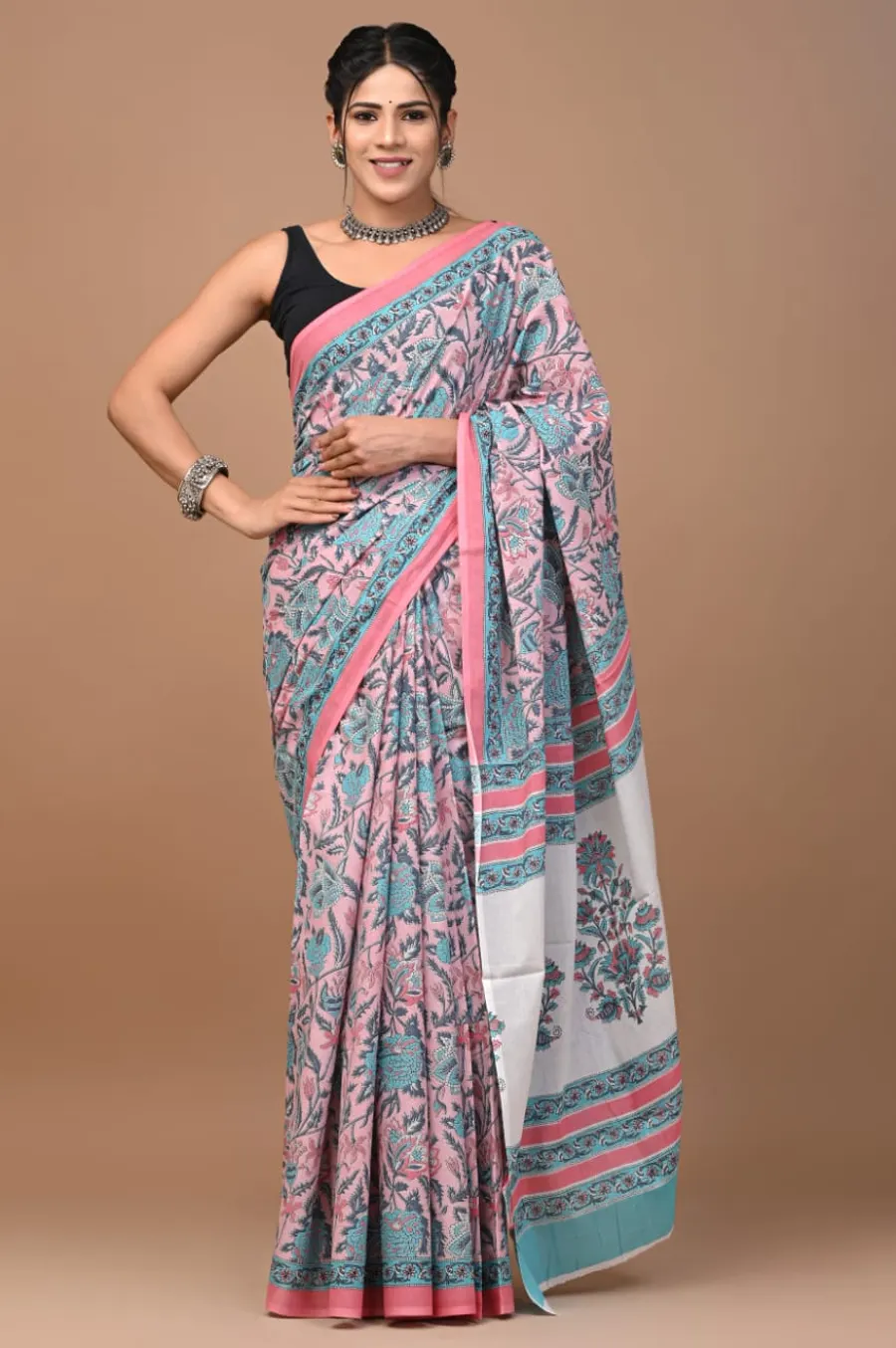 Stylish New Cotton Mulmul Saree